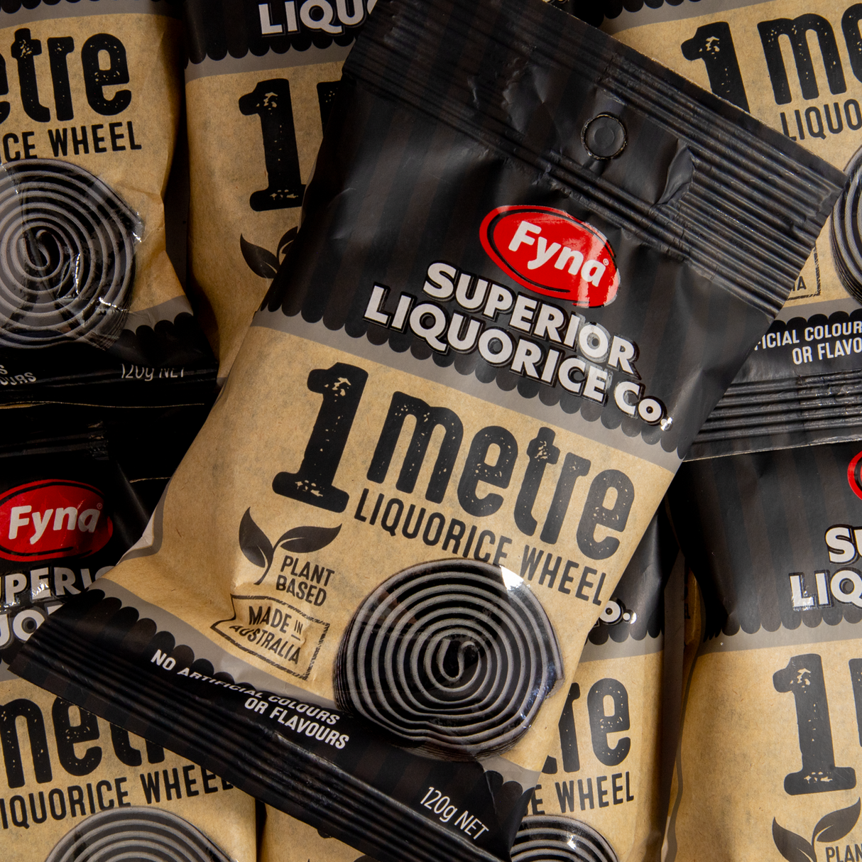 1 Metre Licorice Wheel