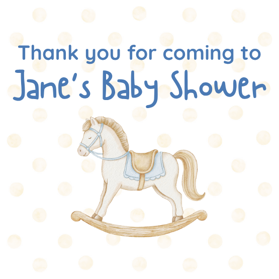 Baby Shower (Personalised Lolly Bags)