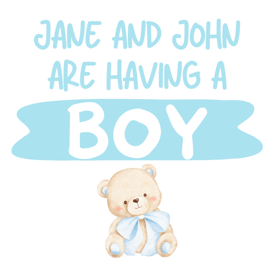 Baby Shower (Personalised Lolly Bags)