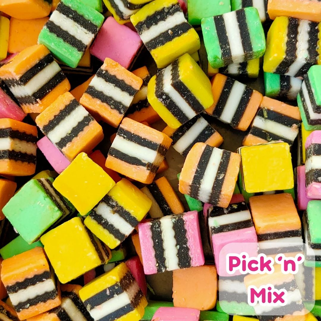 Licorice Allsorts Mix 100g (Pick 'n' Mix)