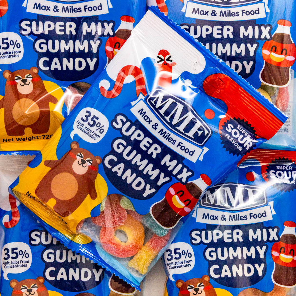 Assorted Sweet Bags 72g