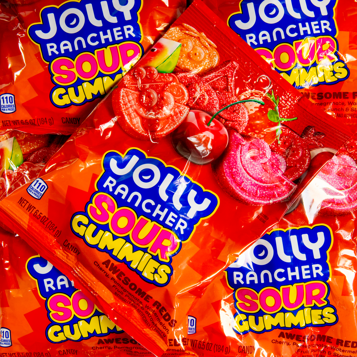 Jolly Rancher Gummies Awesome Reds 184g