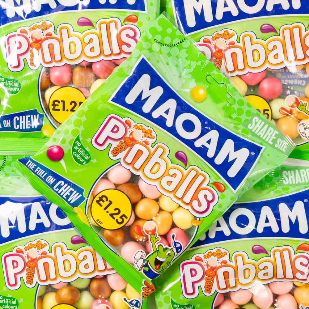 maoam, pinballs, chew, uk, english, treats, lollies, candy, lollyshop, nz