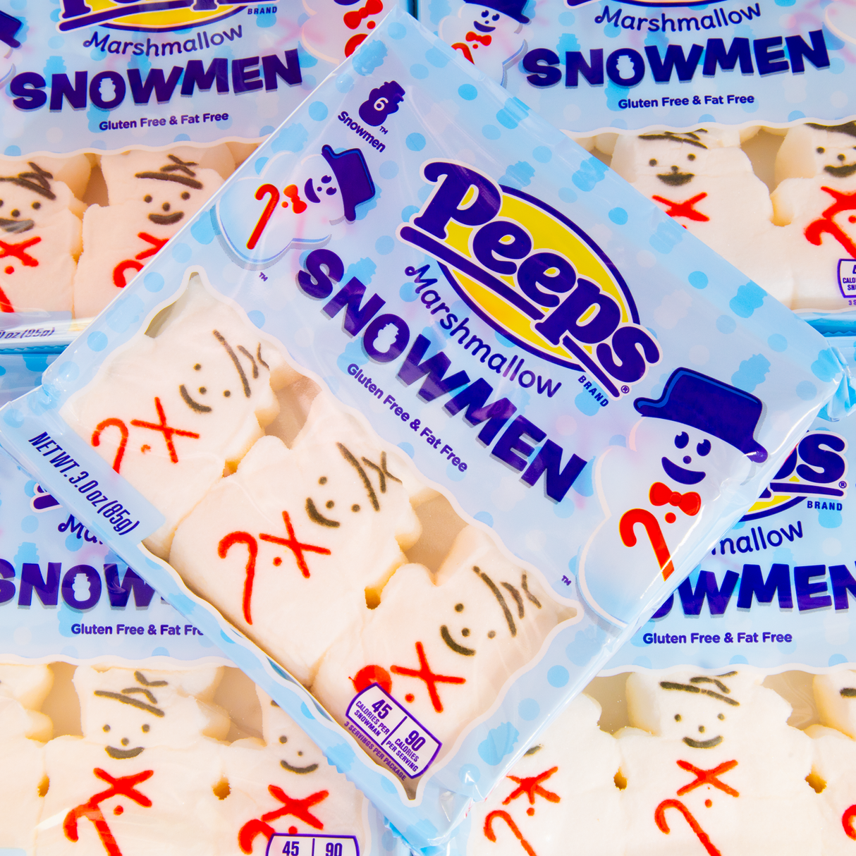 Peeps Marshmallow Snowmen