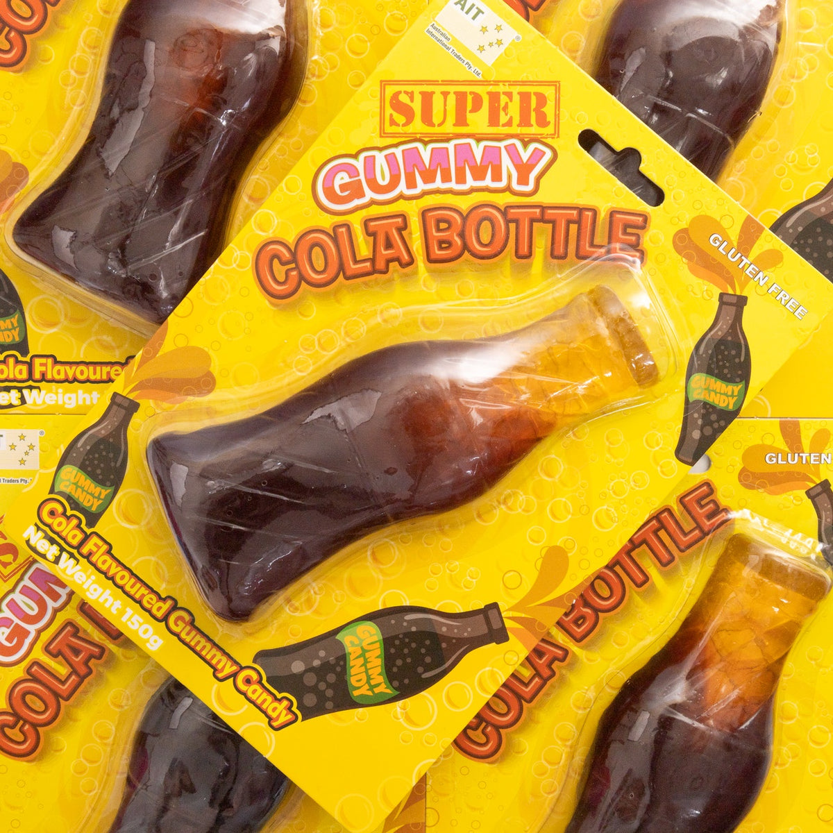 Super Gummy Cola Bottle 150g – LollyShop NZ