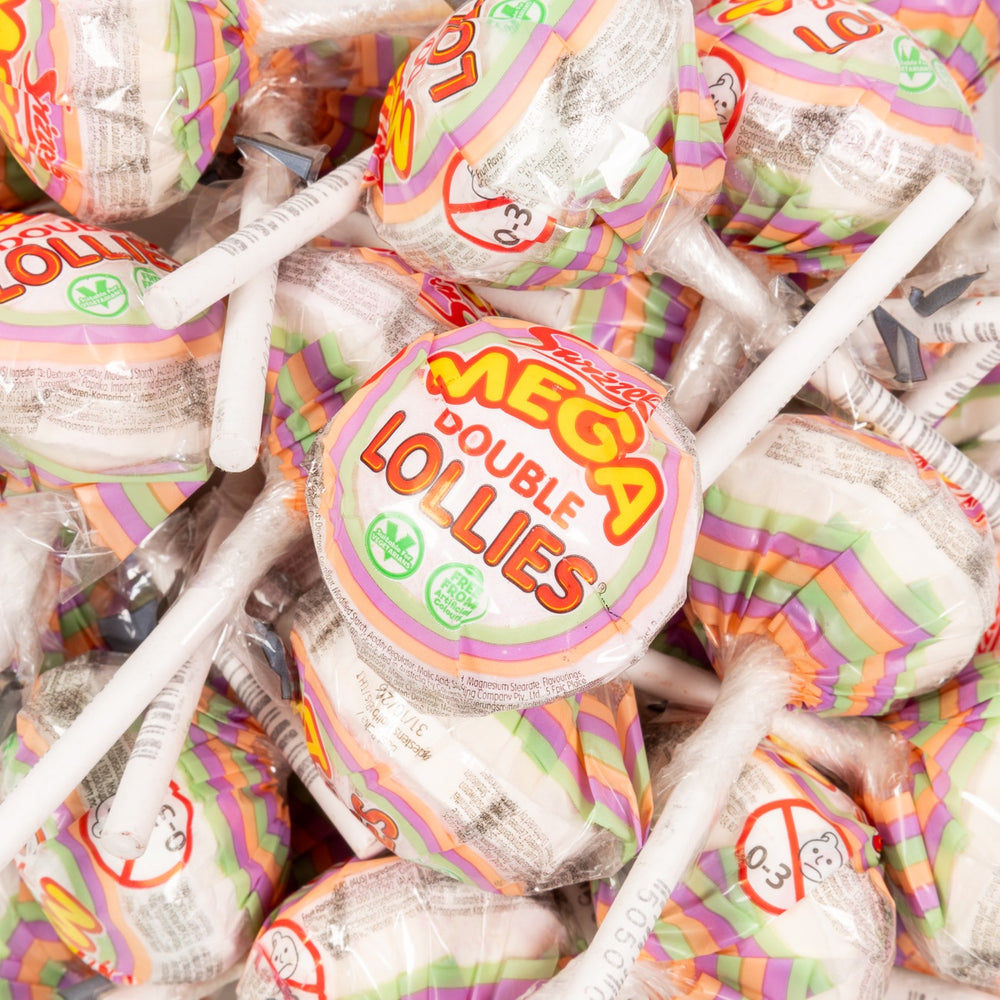 swizzels, mega, double, lollies, english