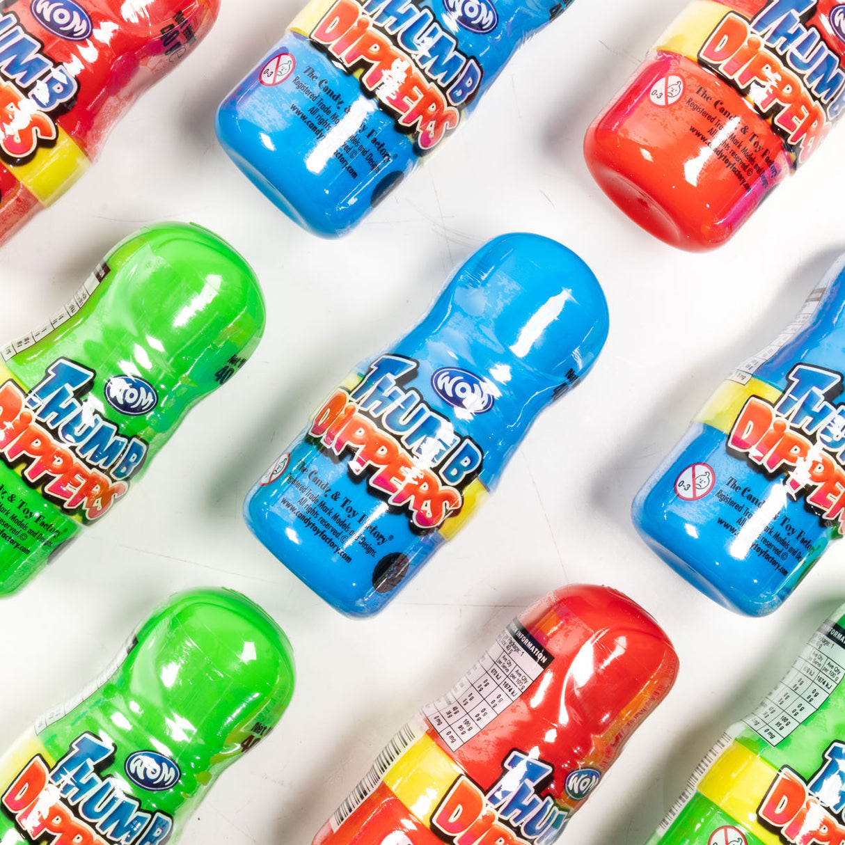 Thumb Dippers, Thumb Dipper Candy, Novelty Lollies