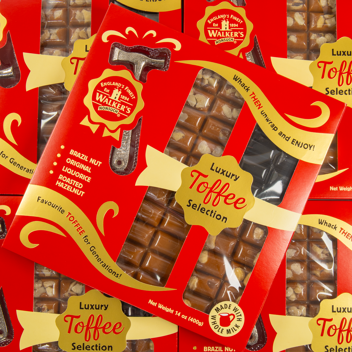 Walkers Luxury Toffee Selection 400g