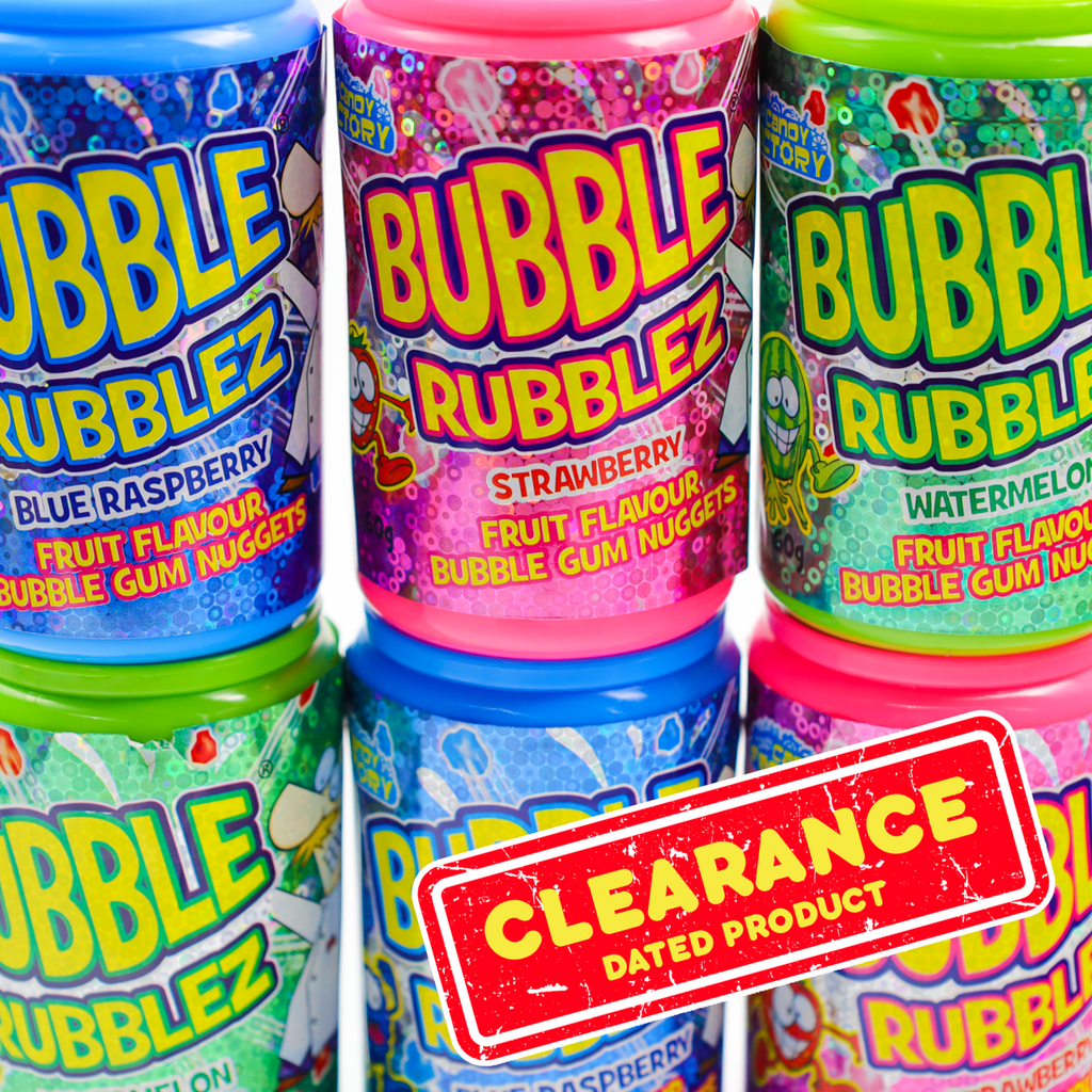 bubble, rubblez, lollies, clearance, dated, lollyshop