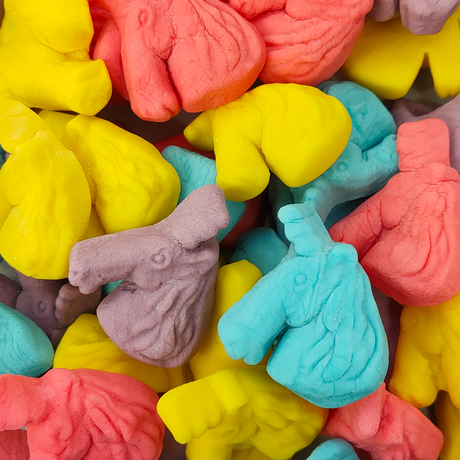 colourful unicorns, unicorn lollies, unicorns