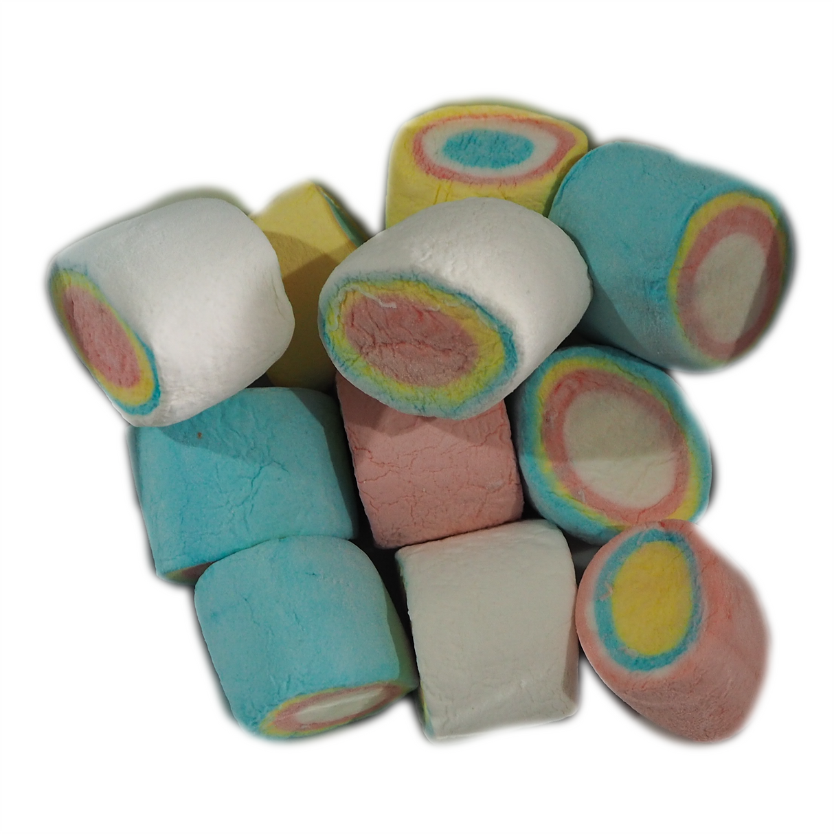 Marshmallows Rainbow Tube