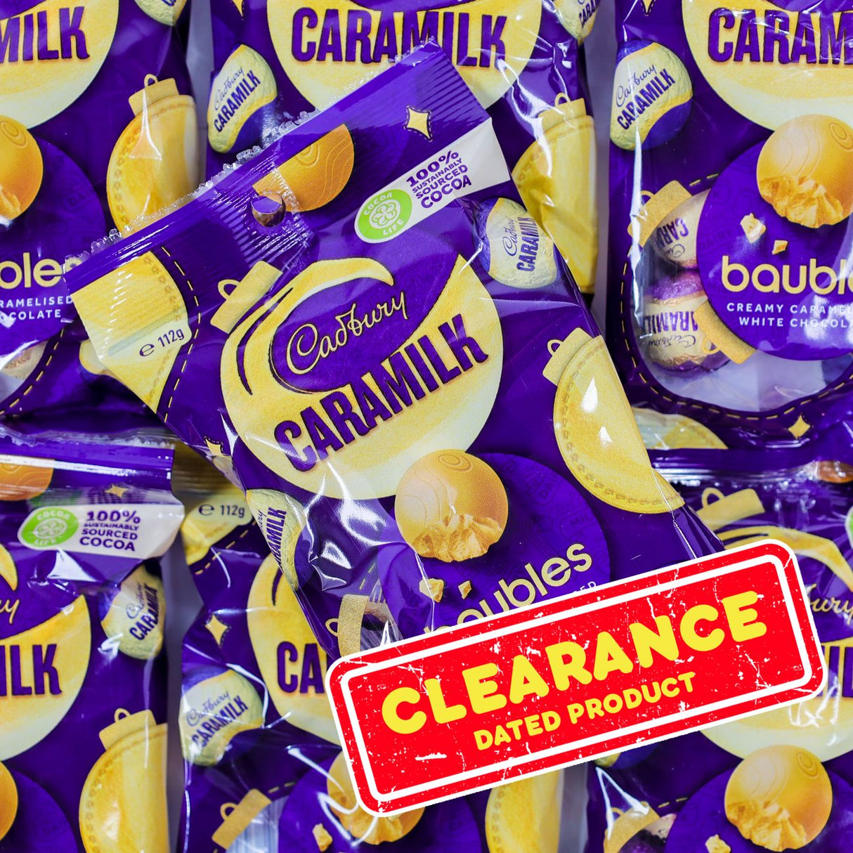 Dated - Cadbury Baubles Bag 112g