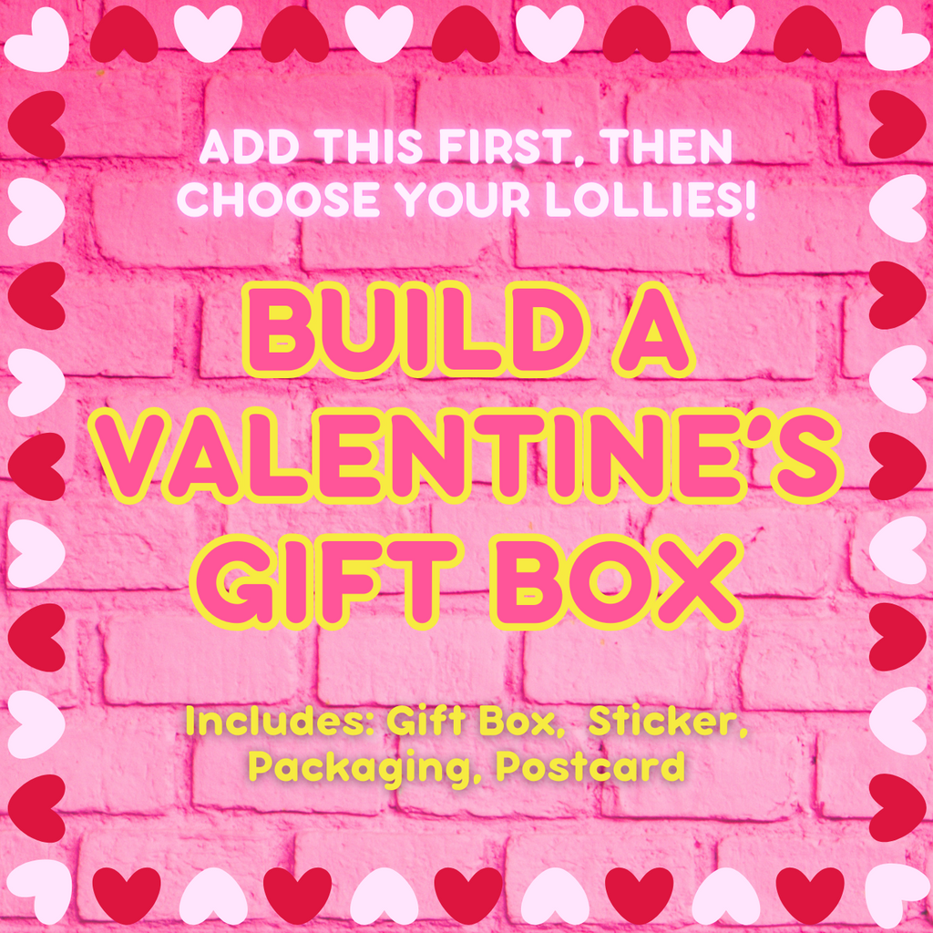 build a gift box, valentine's day, lollyshop