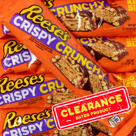 reese's, crunchy, peanut, chocolate, bar, butter, clearance, lollies, lollyshop, nz