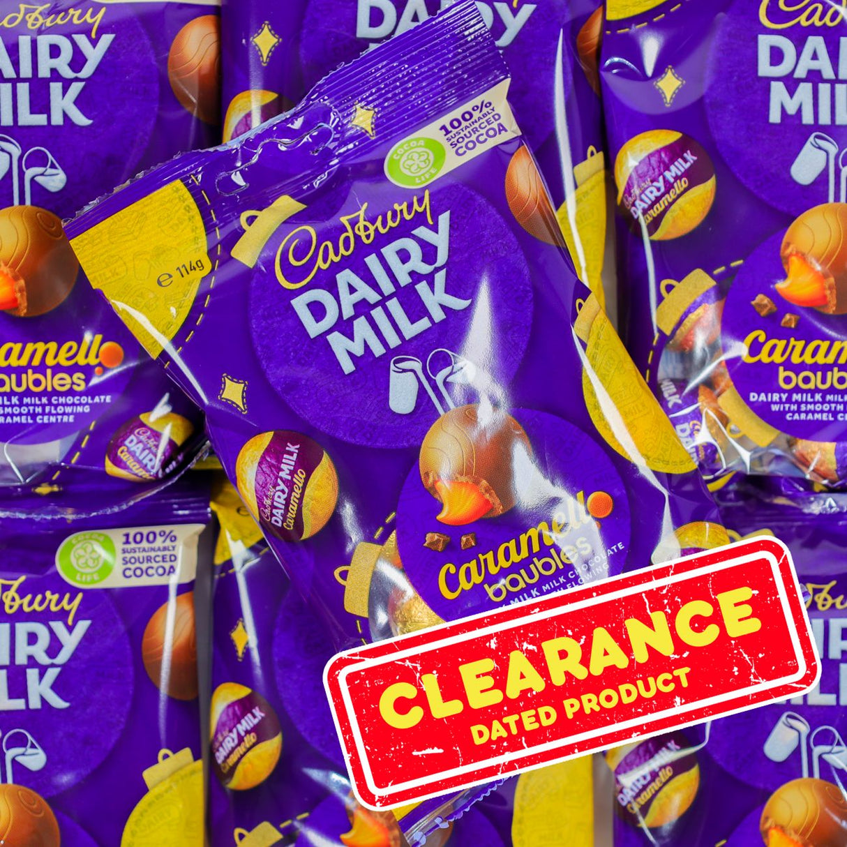 Dated - Cadbury Baubles Bag 112g