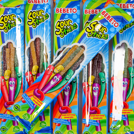 Bebeto Sour Sticks 35g