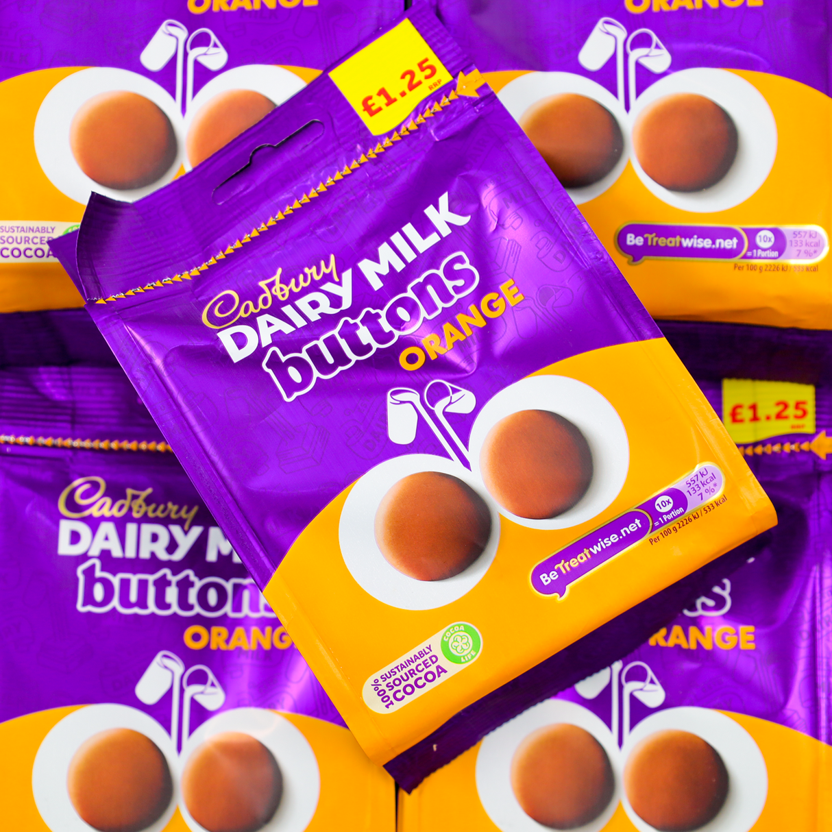 Cadbury Giant Buttons Bag 90g