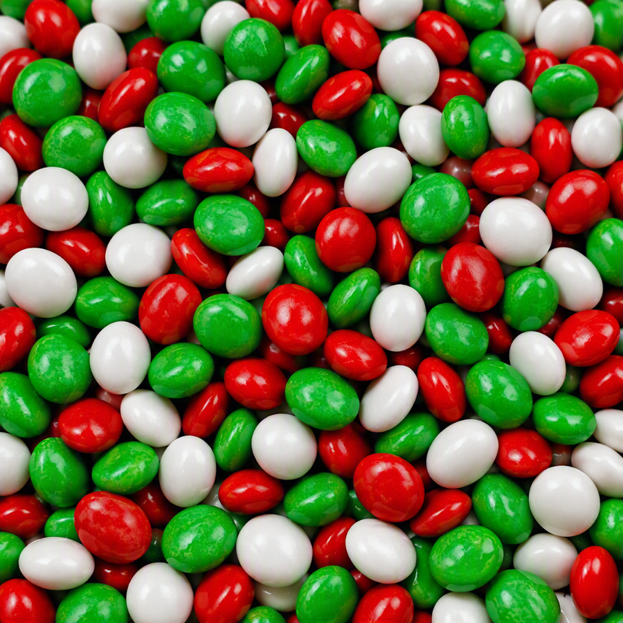 Christmas Buttons (Personalised Lolly Bags)