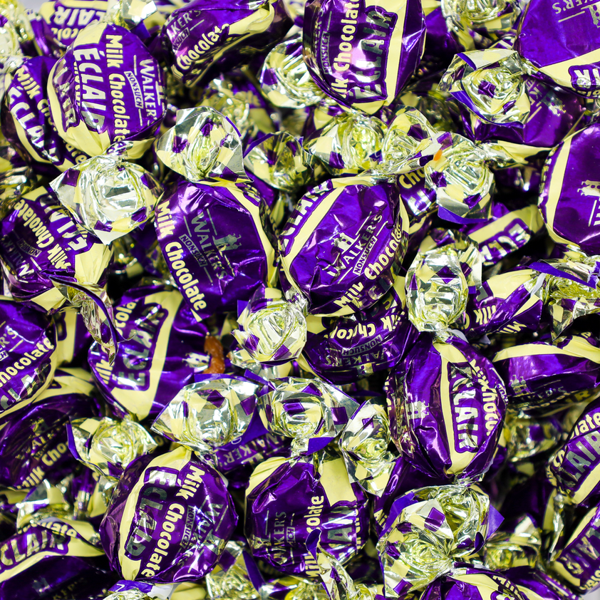 Walkers Chocolate Eclairs 100g NZ