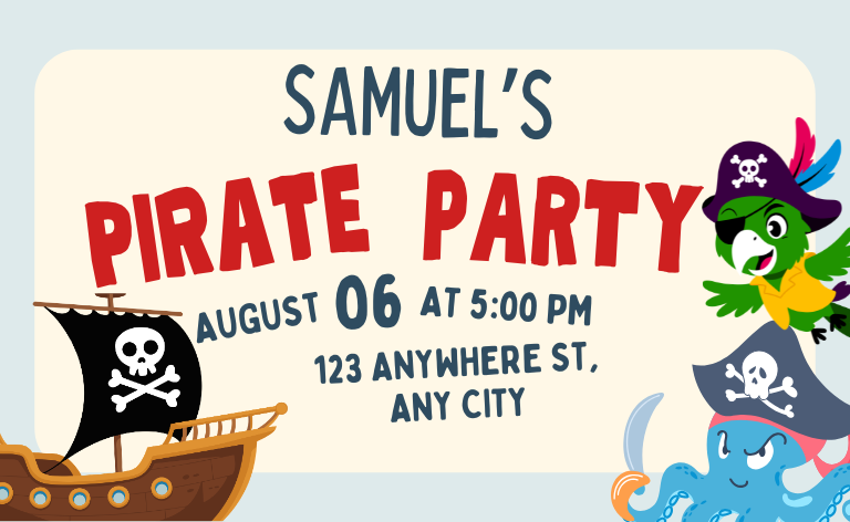 Kids Party (Personalised Lolly Bags)