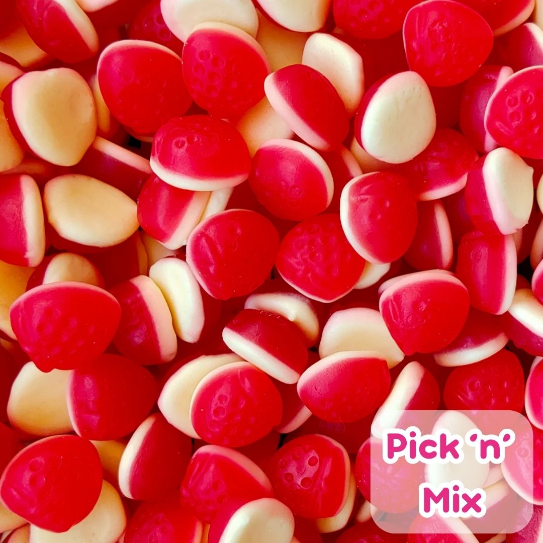 Strawberries & Cream 100g (Pick 'n' Mix)
