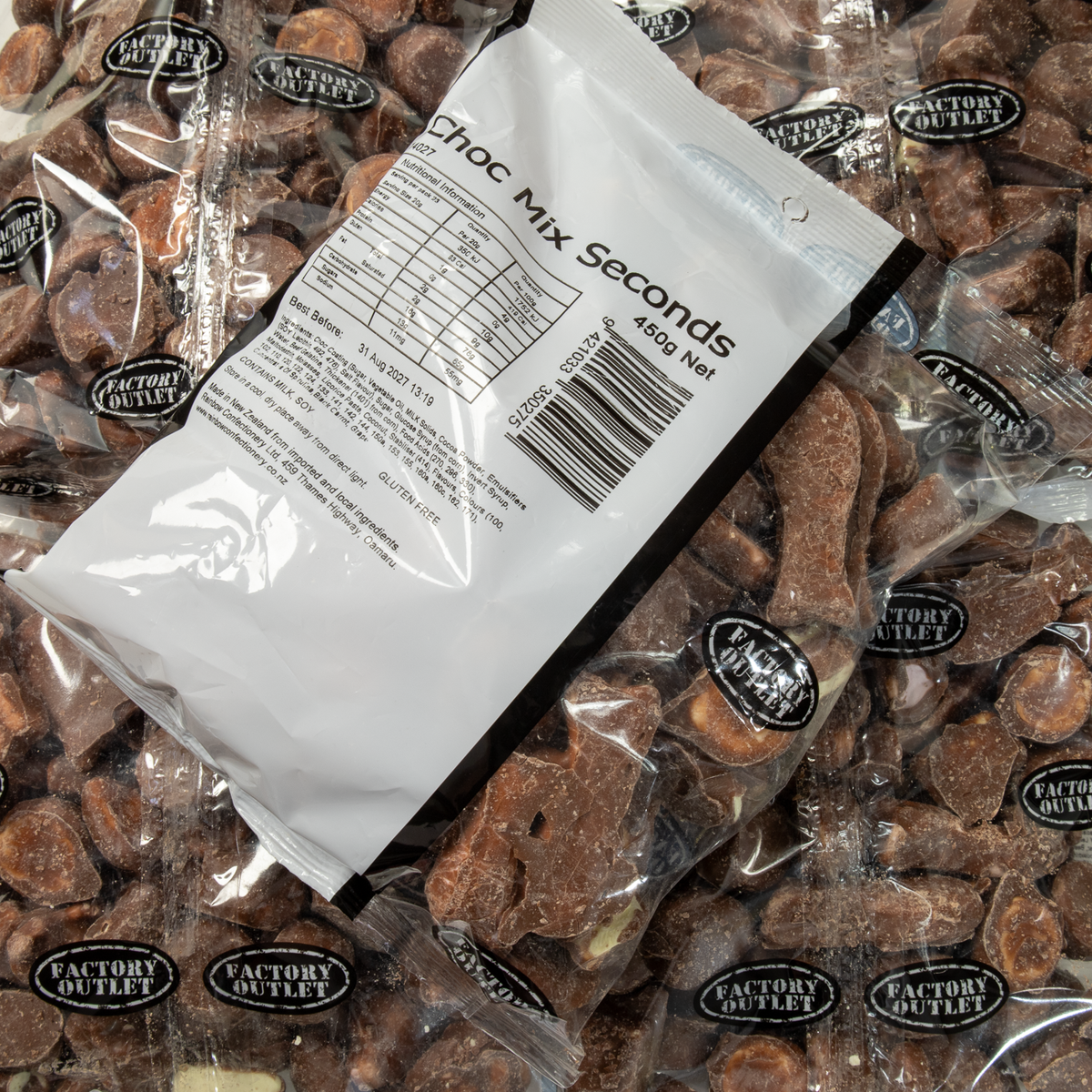 Choc Mix Seconds 450g
