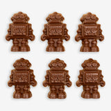 chocolate, brown, robots, milk, chocolatier, single, lollies, candy, lollyshop, nz