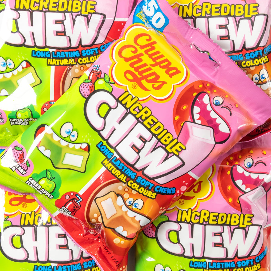 Chupa Chups Incredible Chew Bag 175g – LollyShop NZ