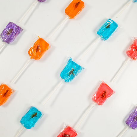 Hotlix Bug Lollipops 28g