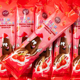 eilt, milk, chocolate, stick, ice cream, shaped, strawberry, cream, filling, lollyshop, nz