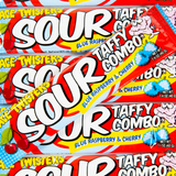Face Twisters Sour Taffy Combo 40g