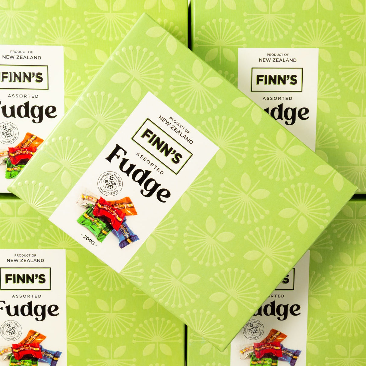 fudge, finns, gift, box, assorted, lollies, candy, lollyshop, nz