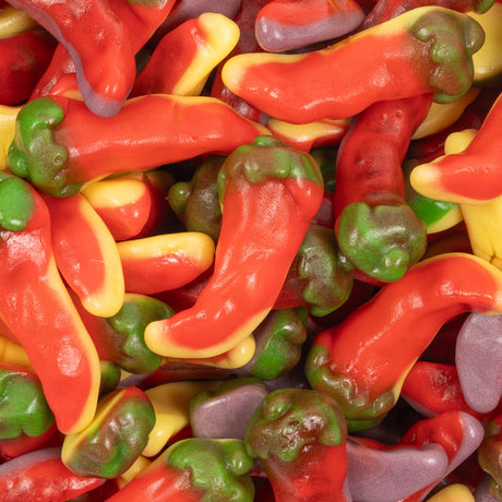 gummies, hot pepper, spicy, chilli