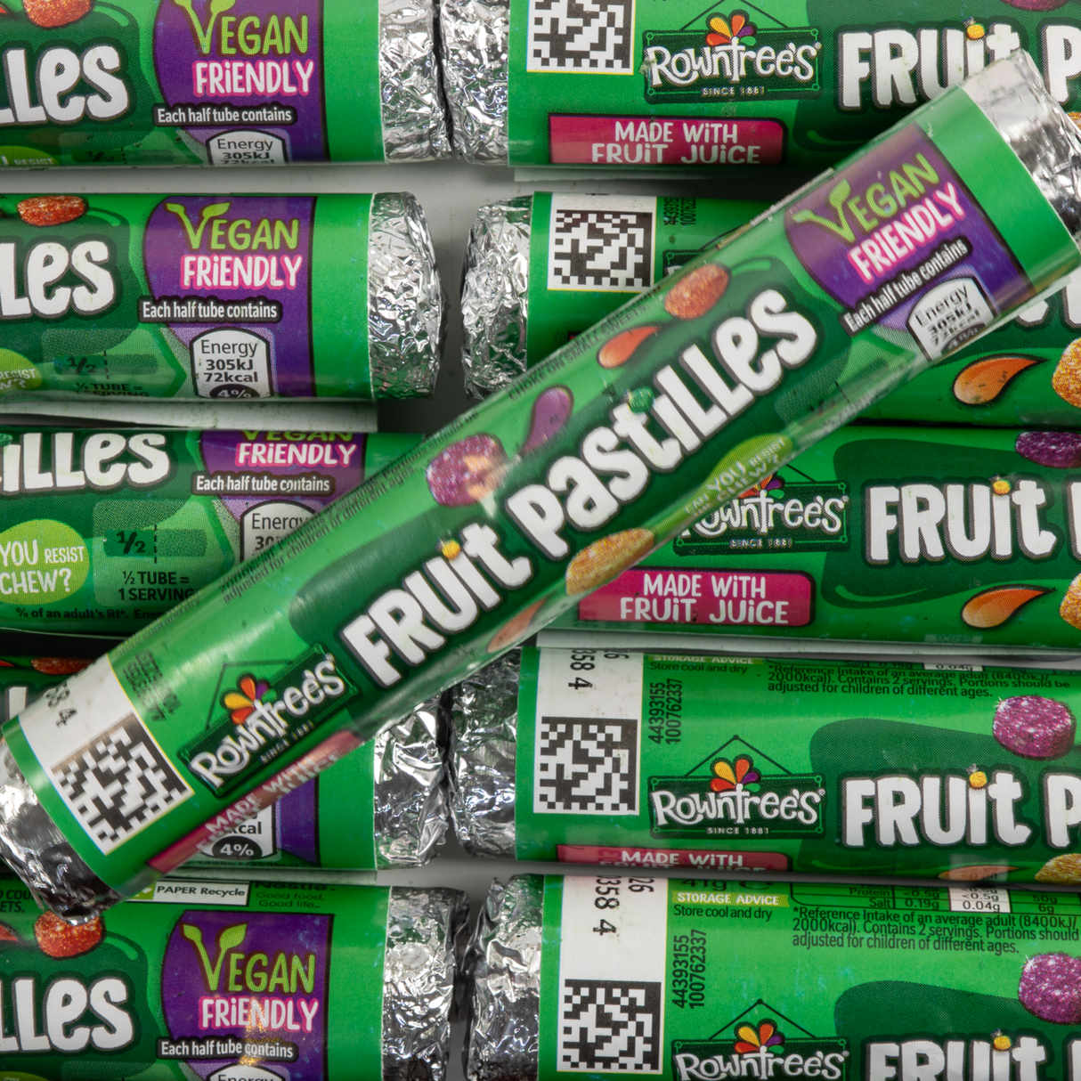 Fruit Pastilles Tubes 41g