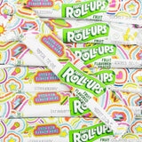 Rollups, Roll-ups, tropical roll-ups, strawverry roll-ups, american candy