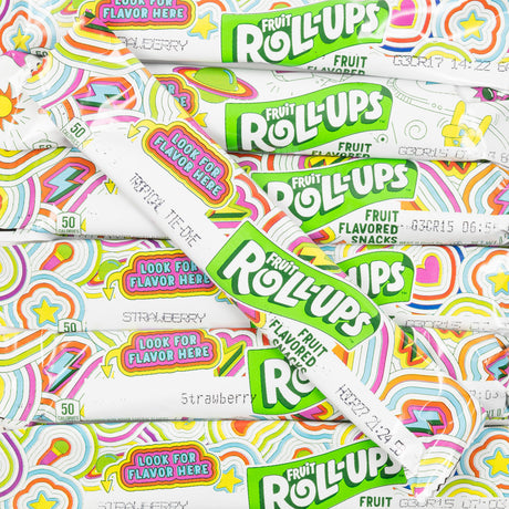 Rollups, Roll-ups, tropical roll-ups, strawverry roll-ups, american candy