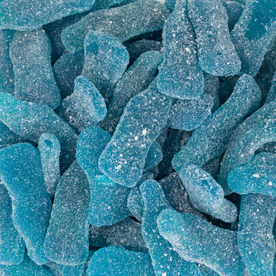 Giant Blue Raspberry Bottles 100g – LollyShop NZ