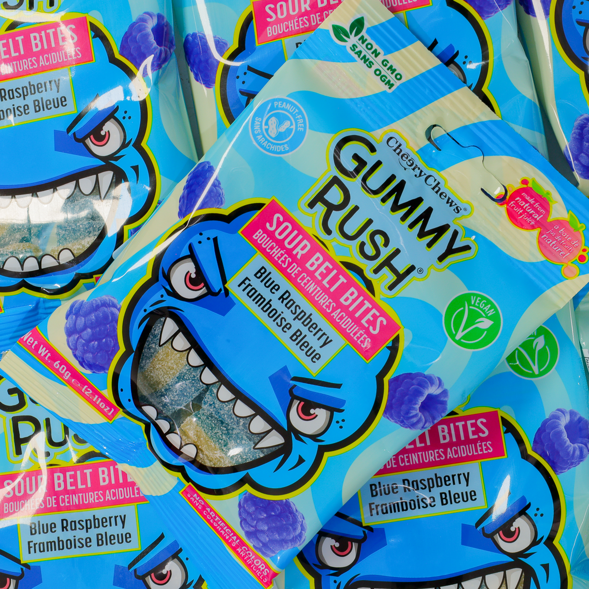 Gummy Rush Sour Belt Bites