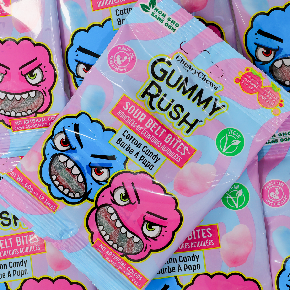 Gummy Rush Sour Belt Bites