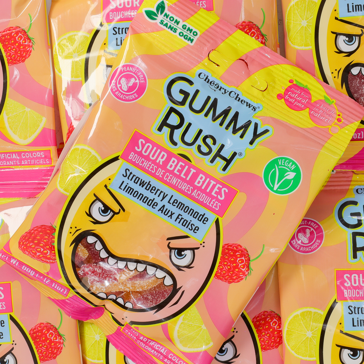 Gummy Rush Sour Belt Bites