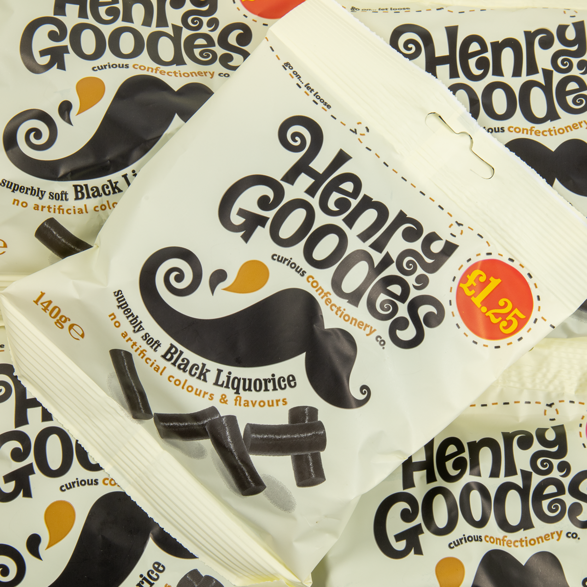 Henry Goode's Soft Licorice 140g