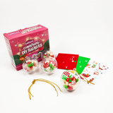 Christmas DIY Bauble Kit 4 Pack