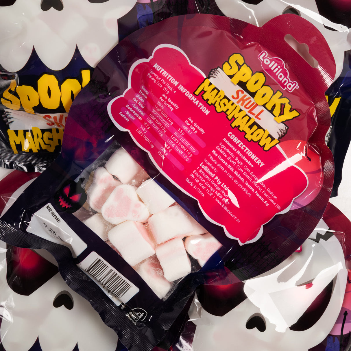 Pumpkin or Skull Marshmallows 100g