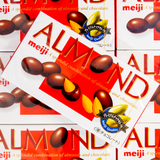 japan, meiji, almond, chocolate, choc, chocolate almond, lollyshop, lolly shop, lollyshop nz, lolly shop nz, nz