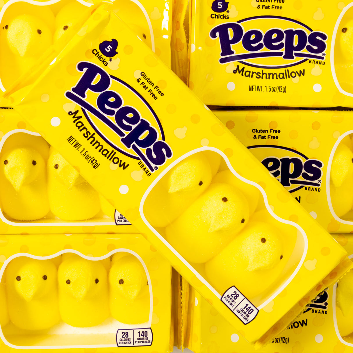 Peeps Marshmallow Chicks 5 Pack