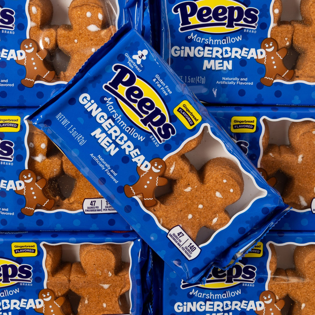 Peeps Marshmallow Gingerbread Men