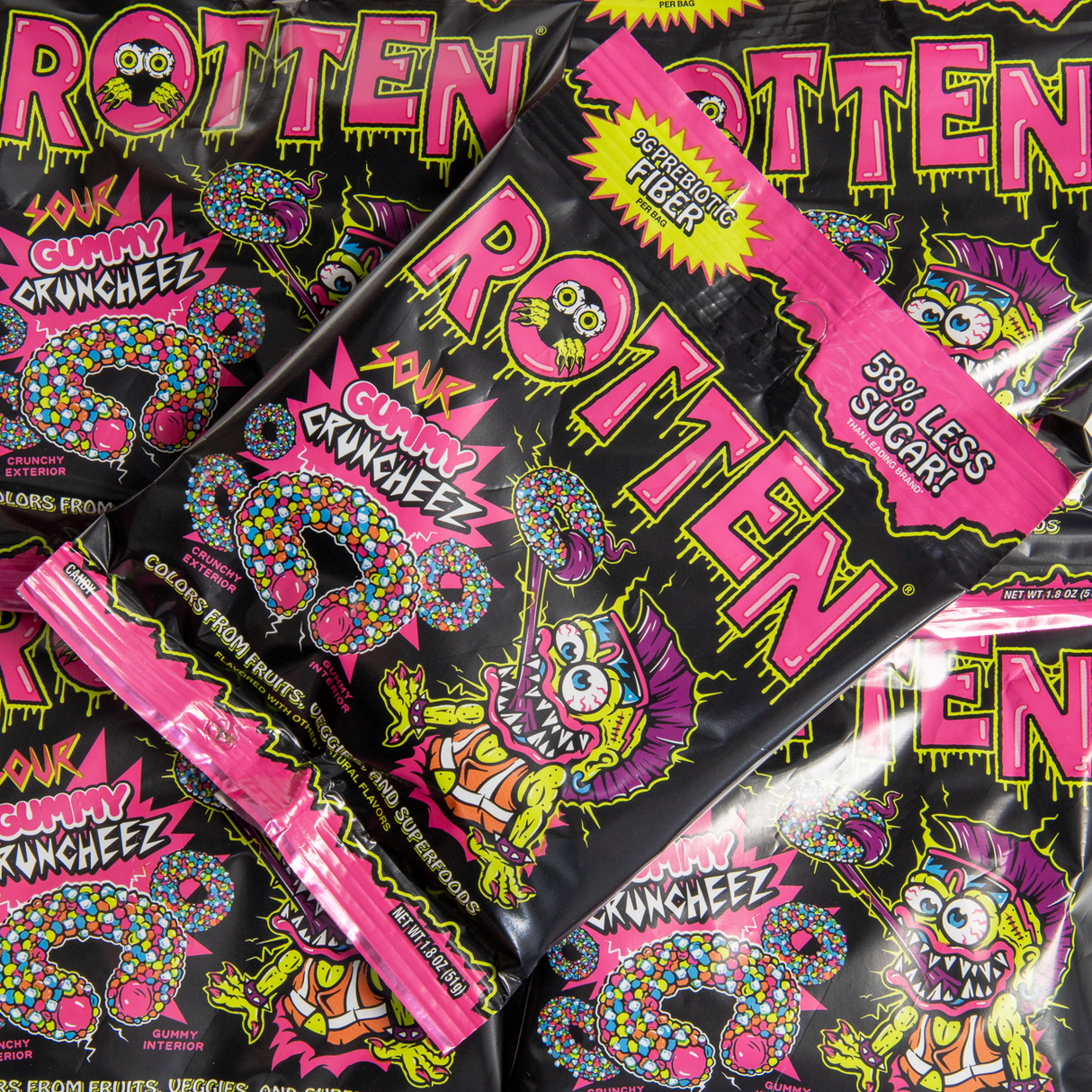 Rotten Gummy Cruncheez 51g