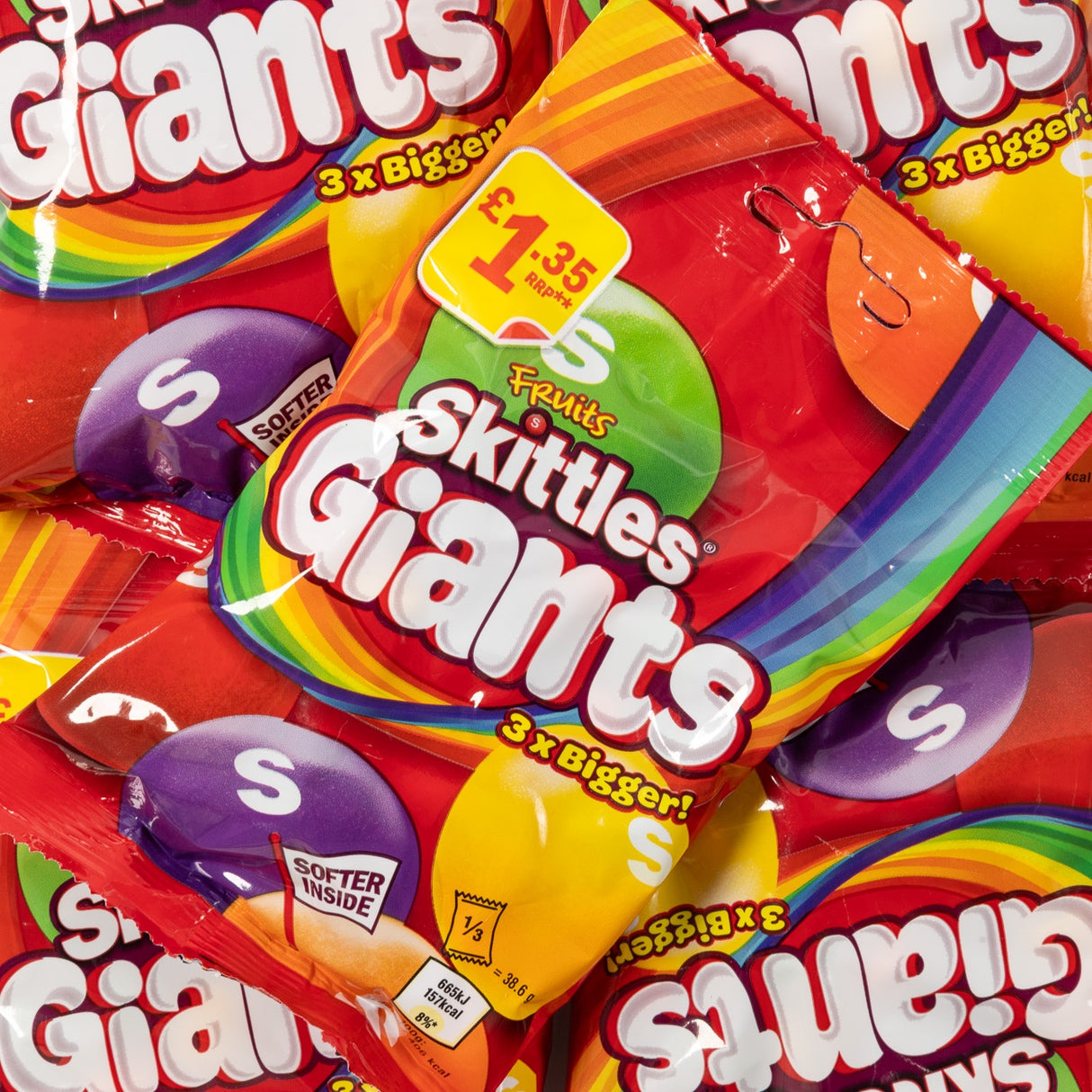 skittles, fruits, giants