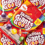 skittles, fruits, giants, gooey, fruits