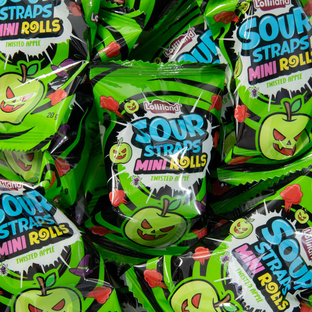 Sour Straps Mini Rolls
